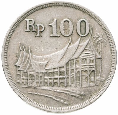 купить Индонезия 100 рупий (rupiah) 1973