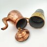 Купить Кофейник (чайник) изящной формы с длинным носиком, медь, латунь, Европа, 1960-1990 гг.