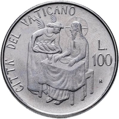 купить Ватикан 100 лир (lire) 1981