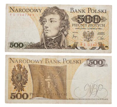 купить Польша 500 злотых 1982