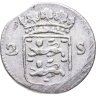 Купить Голландская республика, Западная Фризия 2 стювера 1727
