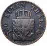 Купить Германия, Королевство Пруссия, 2 пфеннинга 1861 А