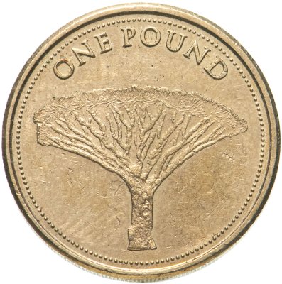 купить Гибралтар 1 фунт (pound) 2015