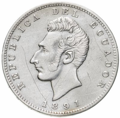 купить Эквадор 1 сукре 1891
