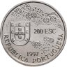 Купить Португалия 200 эскудо (escudos) 1997  400 лет со дня смерти Луиса Фройса