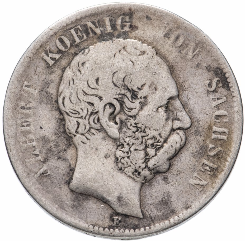 купить Германская империя (Саксония) 5 марок 1875
