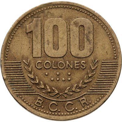 купить Коста-Рика 100 колонов (colones) 1998