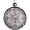 Купить Кулон с монетой Германия, Пруссия 1 союзный талер (vereinstaler) 1861  Коронация Вильгельма I и Августы