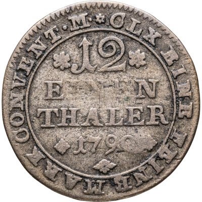 купить Германия (Брауншвейг-Вольфенбюттель) 1/12 талера 1790