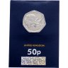 Купить Великобритания 50 пенсов 2024 "Шерстистый носорог"