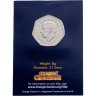 Купить Великобритания 50 пенсов 2024 "Шерстистый носорог"