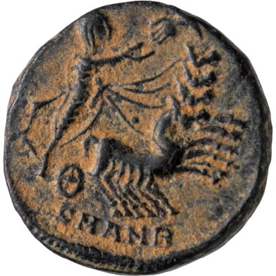 купить Римская империя, Константин I Великий, 307-337 годы, Нуммий. (Квадрига)