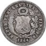 Купить Перу 1 динеро (dinero) 1864