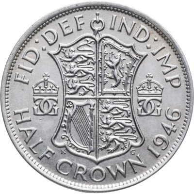 купить Великобритания 1/2 кроны 1946