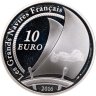 Купить Франция 10 евро 2016 «Великие корабли Франции - Барк "Белен"»