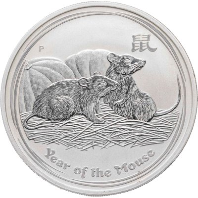 купить Австралия 1 доллар (dollar) 2008 "Восточный календарь - Год мыши"