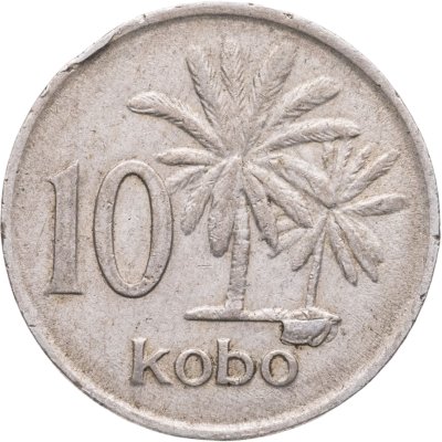 купить Нигерия 10 кобо (kobo) 1976