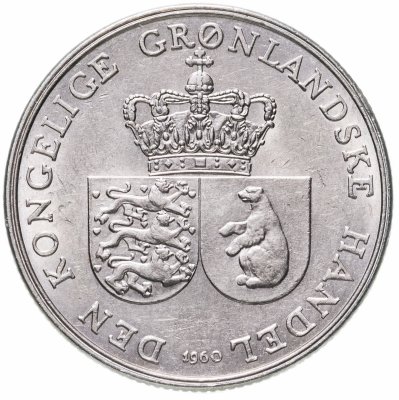 купить Гренландия 1 крона 1960