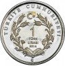 Купить Турция 1 лира 2014
