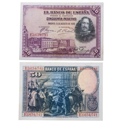 купить Испания 50 песет 1928 (Pick 75)