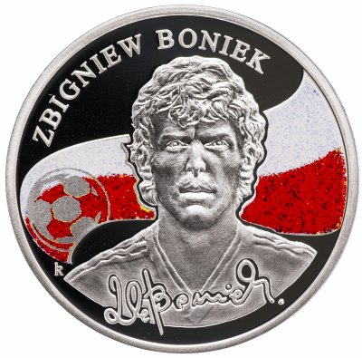 купить Армения 100 драмов 2009 Proof "Короли футбола - Збигнев Бонек"