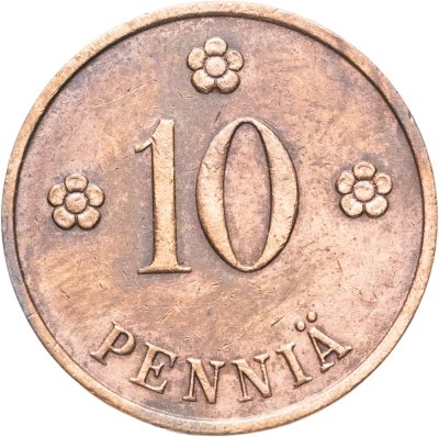 купить Финляндия 10 пенни (pennia) 1937