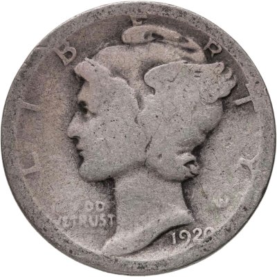 купить США 1 дайм (10 центов) 1920