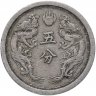 Купить Китай, Маньчжоу-го 5 фыней (фэней, fen) 1937