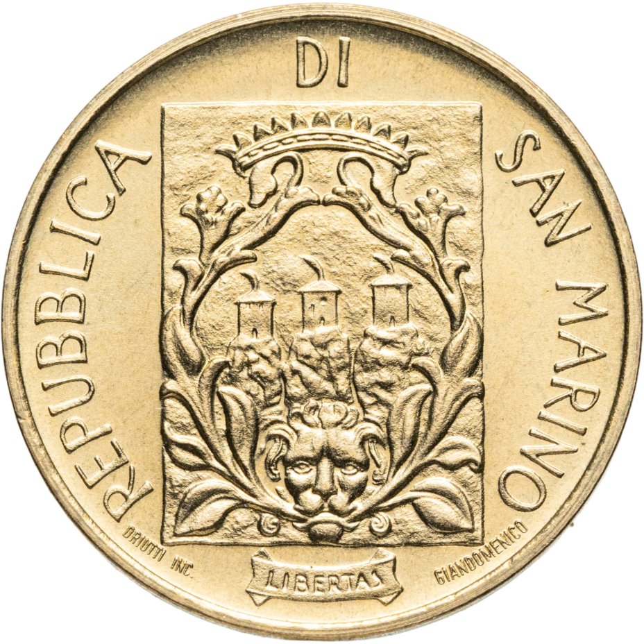 купить Сан-Марино 20 лир (lire) 1988 "Укрепления Сан-Марино"