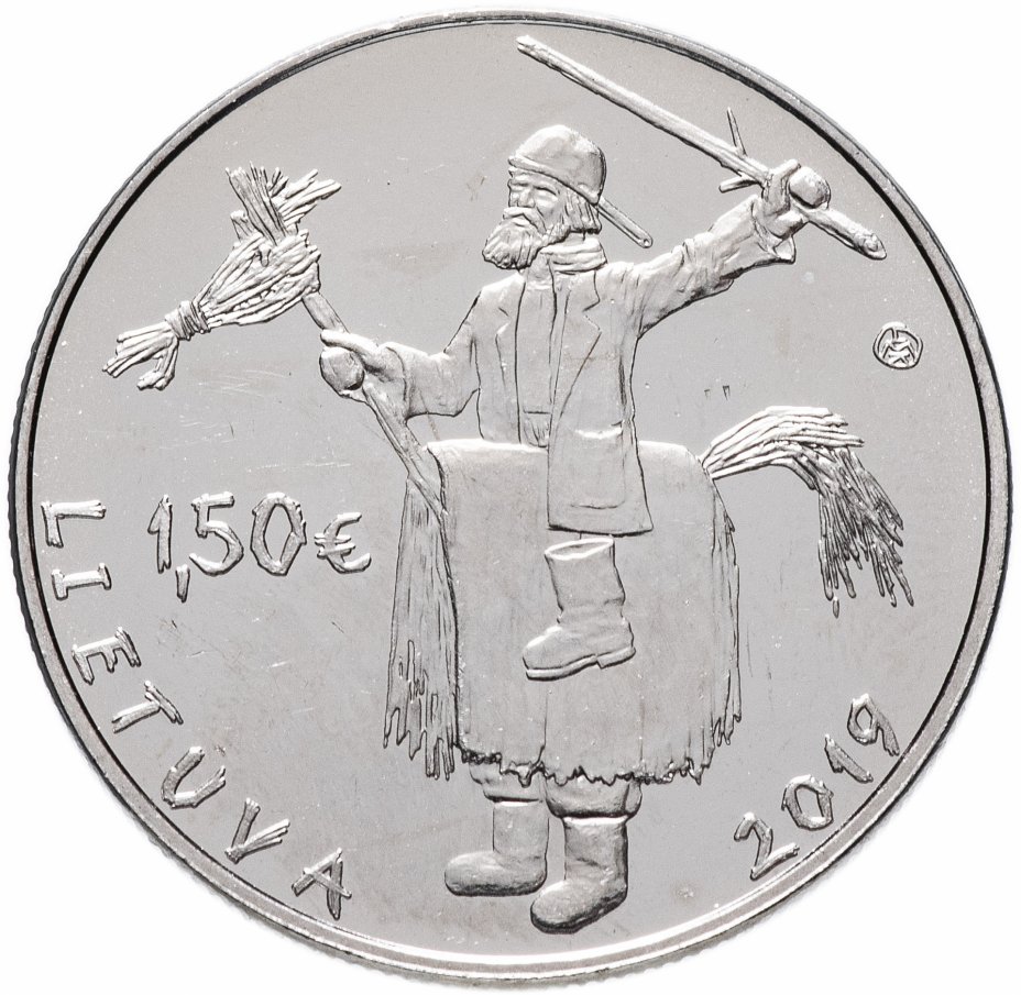 купить Литва 1,5 евро 2019 Užgavėnės (Масленица)