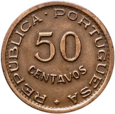 купить Ангола 50 сентаво (centavos) 1957