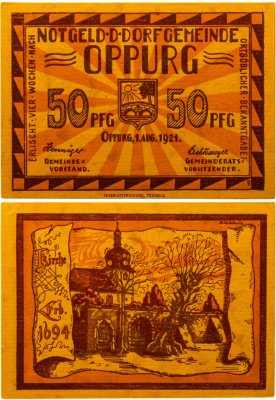 купить Австрия нотгельды 50 пфеннигов 1921