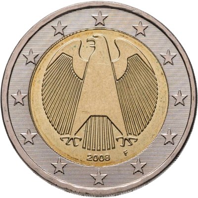 купить Германия 2 евро F 2008