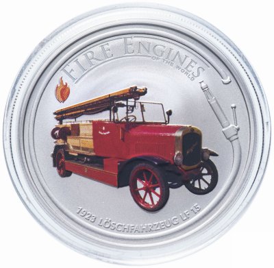 купить Австралия 1 доллар 2006 «Пожарная машина LF-15» в футляре