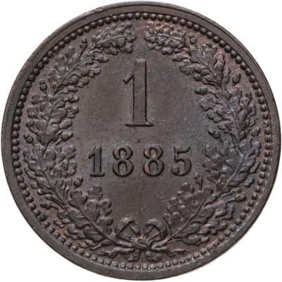купить Австрия 1 крейцер (kreuzer) 1885