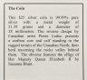 Купить Канада 25 долларов 2013 "Олень" в футляре, с сертификатом