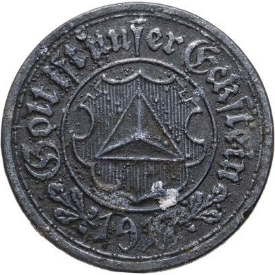 купить Германия (нотгельды) 10 пфеннигов 1917 "Город Франкенталь"