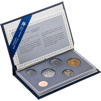 купить Канада, годовой набор из 7 монет 1990 года в памятном футляре