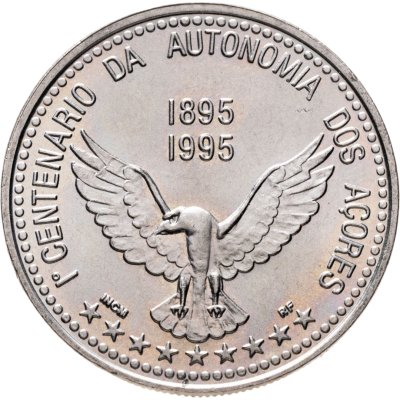 купить Португалия 100 эскудо (escudos) 1995 "100 лет автономии Азорские острова"