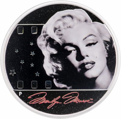 Купить Тувалу 1 доллар 2012 "Мэрилин Монро"