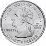 Купить США 1/4 доллара (квотер, 25 центов) 2003 P "Штат Иллинойс"