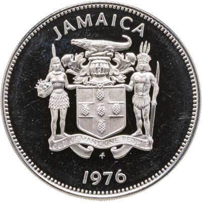 купить Ямайка 25 центов (cents) 1976