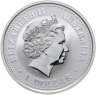 Купить Австралия 1 доллар 2002 "Восточный календарь. Год Лошади" с позолотой