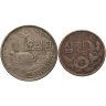 Купить Южная Корея набор 10 и 50 хванов 1959-1961 (2 штуки)