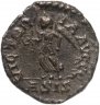 Купить Римская империя, Валентиниан II, 375-392 гг., центенионалий (реверс: Виктория идет вправо, в руках венок и пальмовая ветвь)