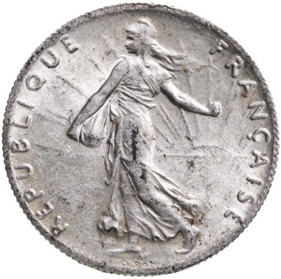 Купить Франция 50 сантимов (centimes) 1916