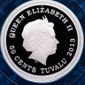 Купить Тувалу 50 центов 2013 "Лесные детки - белка"