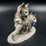 Купить Статуэтка "Играющие котята", фарфор, роспись, VEB Porzellanfiguren Lippelsdorf (Липпельсдорф), Германия, 1951-1974 гг.
