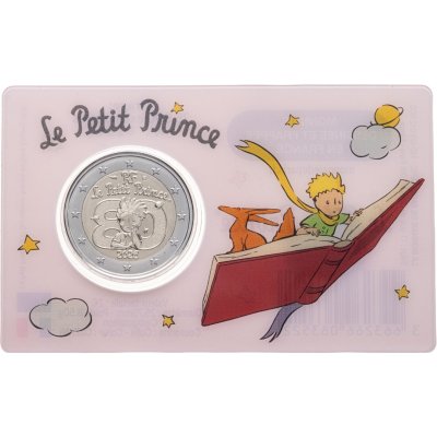 купить Франция 2 евро (euro) 2026 Маленький принц, в коинкарте книга