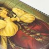 Купить Шкатулка с лаковой миниатюрой "Царевна", автор Трошенкова, папье-маше, масло, Федоскинская фабрика миниатюрной живописи (Федоскино), Российская Федерация, 1990-2000 гг.